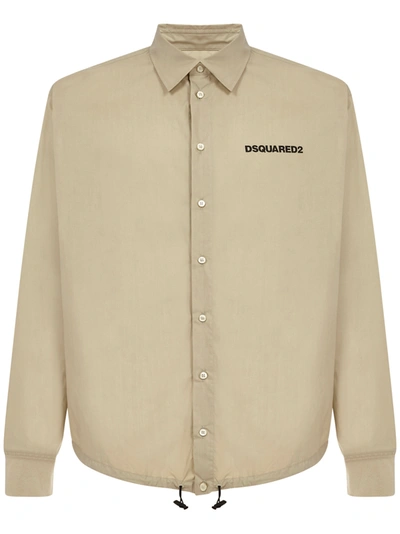 Dsquared2 Shirt In Beige