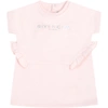 GIVENCHY PINK DRESS FOR BABYGIRL WITH LOGO,11709234