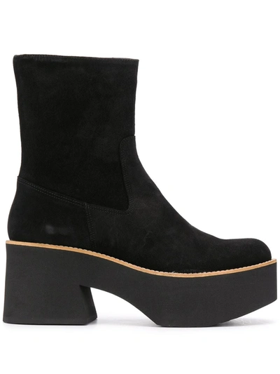 PALOMA BARCELÓ COVILLA PLATFORM BOOTS 