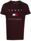 TOMMY HILFIGER FLAG PRINT T-SHIRT