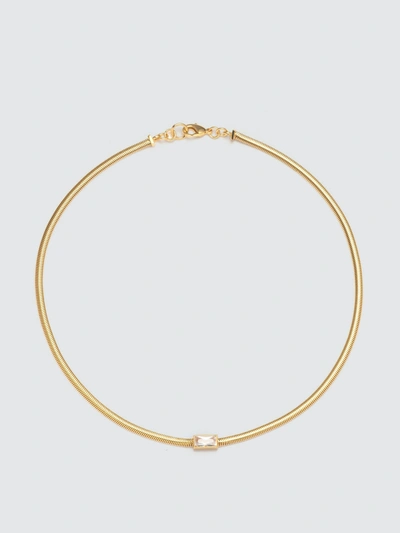 Bonheur Jewelry Igi Snake Chain Necklace In Gold