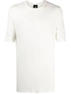 THOM KROM LONG-LINE SILK-BLEND T-SHIRT