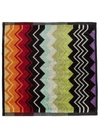 Missoni Giacomo 6 Piece Set Face Towel In Orange