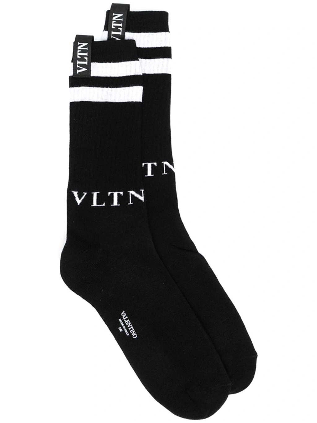 タイツ・ソックス VALENTINO GARAVANI Black Stretch Mohair Blend Socks Valentino Garavani Black Stretch Mohair Blend Socks | Lyst