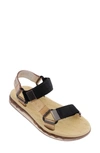 Melissa Women's Papete + Rider Strappy Sandals In Beige Blk