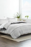 IENJOY HOME HOME COLLECTION PREMIUM ULTRA SOFT ETCHED GATE PATTERN 3-PIECE REVERSIBLE DUVET COVER SET,840033383684