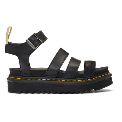 Dr. Martens' Black Vegan Blaire Sandals