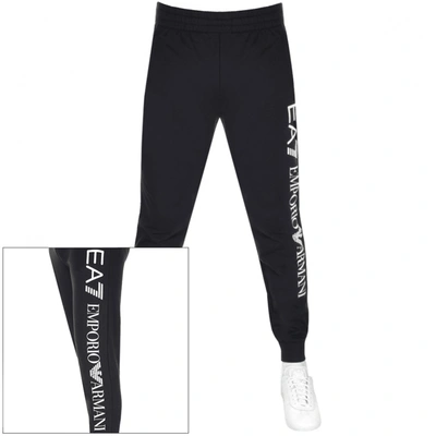 Ea7 Emporio Armani Logo Jogging Bottoms Navy