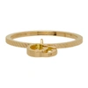 GUCCI GOLD GG RUNNING RING