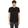 Apc Black Cotton Vcp Maxi Logo T-shirt