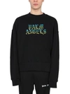 PALM ANGELS PALM ANGELS HUE GOTHIC LOGO SWEATSHIRT