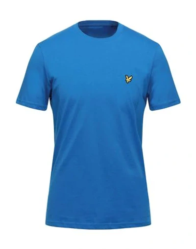 Lyle & Scott T-shirts In Bright Blue