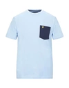 Lyle & Scott T-shirts In Blue