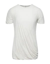 Rick Owens T-shirt In Ivory