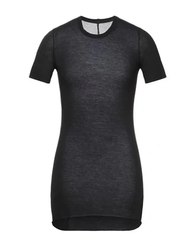 Rick Owens T-shirts In Black