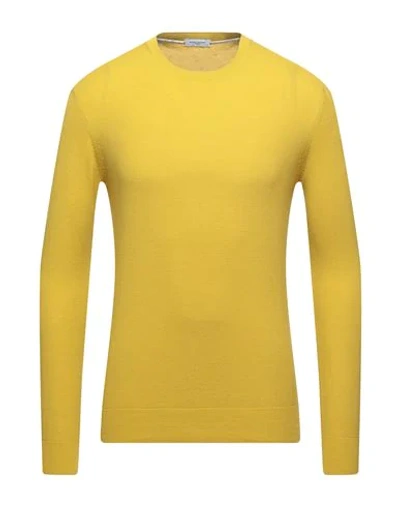 Paolo Pecora Sweaters In Ocher