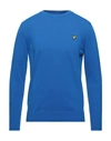 Lyle & Scott Sweaters In Blue