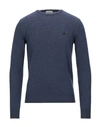 Brooksfield Sweater In Slate Blue