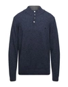 Brooksfield Turtlenecks In Dark Blue