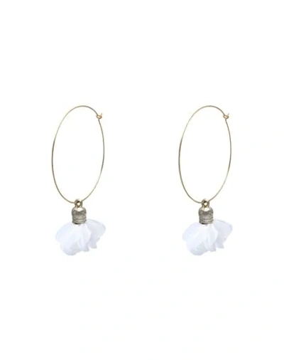 Taolei Earrings In White