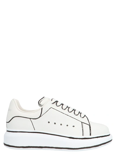 Alexander Mcqueen Kids' Oversized Chunky Trainers In White