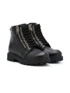 BALMAIN BLACK BOOTS