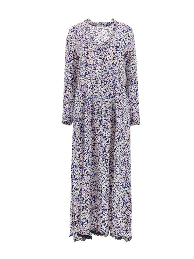 Zadig & Voltaire Relic Begonia Printed Dress In Multi