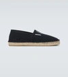 Valentino Vltn Espadrilles In Black