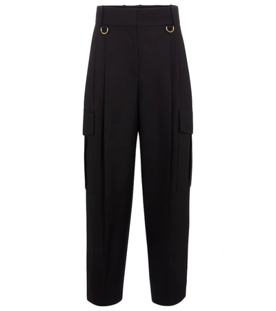 Givenchy Cargo-style Straight-leg Trousers In Black