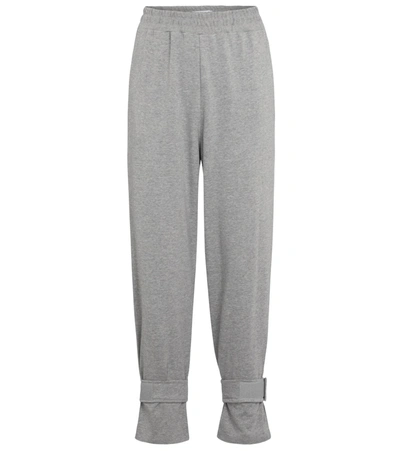 The Frankie Shop Womens Grey Relaxed-fit Cotton-jersey Jogging Bottoms S