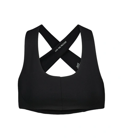 Live The Process Onxy Sports Bra In Black