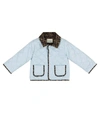 FENDI BABY QUILTED JACKET,P00530089