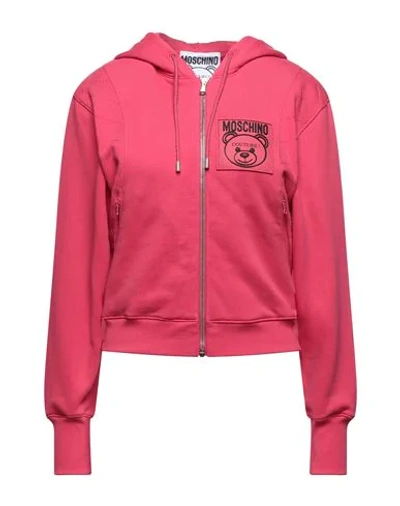 Moschino Sweatshirts In Pink