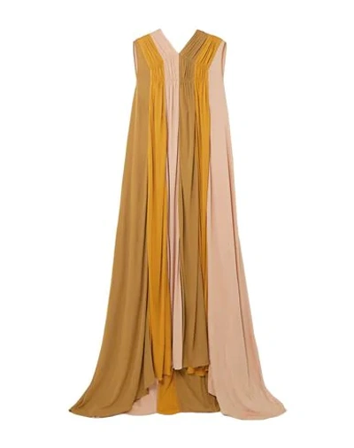 Roksanda Long Dresses In Yellow