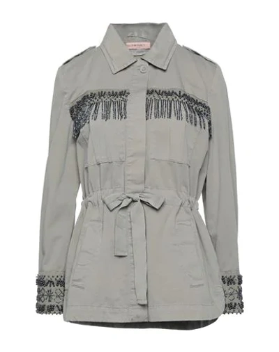 Twinset Jackets In Green