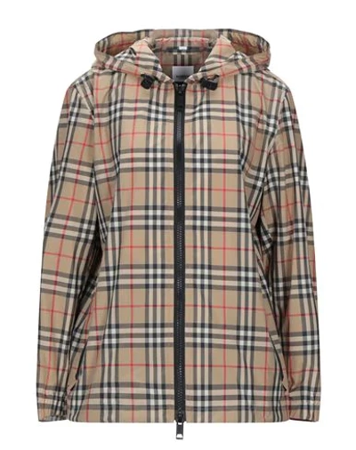 Burberry Full-length Jacket In Sand
