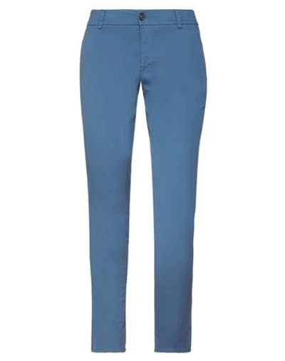 Another Label Casual Pants In Pastel Blue