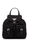 Prada Crossbody Backpack Mini Bag In Black