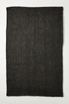 Anthropologie Handwoven Lorne Rectangle Rug By  In Black Size 2 X 3