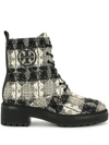 Tory Burch Miller Lug Sole Platform Boot In Black