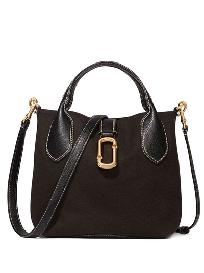 Marc Jacobs The Reporter Canvas Crossbody In Black | ModeSens 