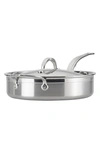 Hestan Probond 3.5 Quart Forged Stainless Steel Saute Pan With Lid In Silver