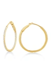 CENTRAL PARK JEWELRY ROUND HOOP EARRINGS,809555105310