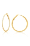 CENTRAL PARK JEWELRY CENTRAL PARK ROUND HOOP EARRINGS,809555105280