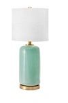 NULOOM GREEN BELL 26" CERAMIC TABLE LAMP,842736199982