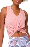 ONZIE KNOT FRONT TANK TOP,3774