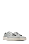 Camper Courb Perforated Low-top Sneakers In Light Pastel Grey