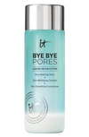 IT COSMETICS BYE BYE PORES LEAVE-ON SOLUTION PORE-REFINING FACE TONER,S34227