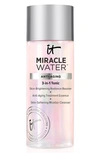 IT COSMETICS MIRACLE WATER 3-IN-1 TONIC FACE BOOSTER, ESSENCE & CLEANSER, 8.5 OZ,S53169