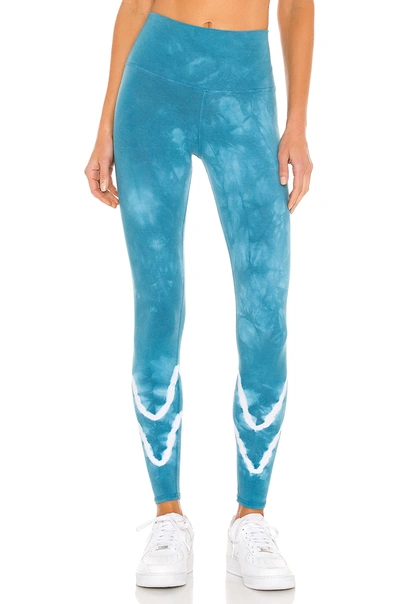 Electric & Rose Sunset Leggings In Blue